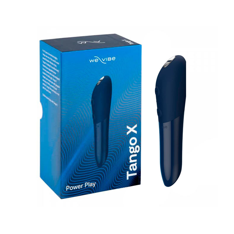 Estimulador Clitoriano Recarregável com 7 Modos de Vibração, Intensidades e à Prova D'Água - We-Vibe Tango X | 10 x 2,2 cm | Disponível em 2 Cores - 8