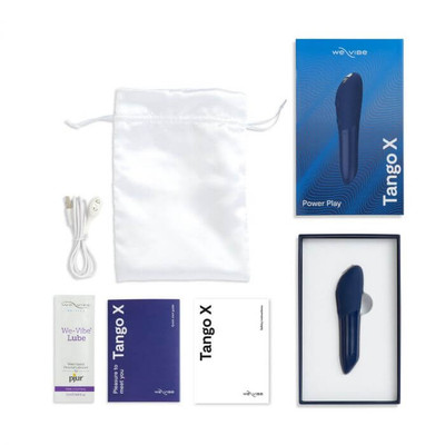 Foto 12 do produto Estimulador Clitoriano Recarregável com 7 Modos de Vibração, Intensidades e à Prova D'Água - We-Vibe Tango X | 10 x 2,2 cm | Disponível em 2 Cores