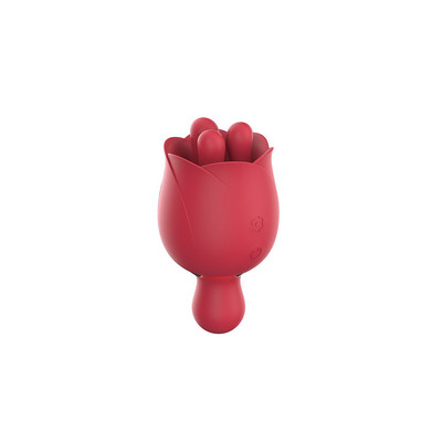Foto 6 do produto Estimulador Clitoriano em Silicone com Formato de Rosa, 9 Modos de Vibração e Recarregável - S-Hande Forget Me Not 2 | 10,6 x 5,7 cm | Disponível em 2 Cores