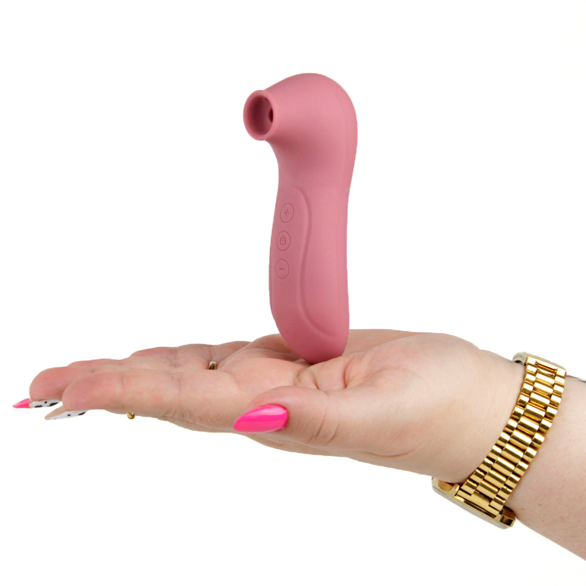 Estimulador Clitoriano Recarregável em Silicone com 10 Níveis de Pulsação - Topo Toys Essencial Velvety | Disponível em 2 Cores - 9