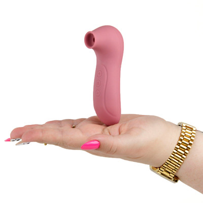 Estimulador Clitoriano Recarregável em Silicone com 10 Níveis de Pulsação - Topo Toys Essencial Velvety | Disponível em 2 Cores