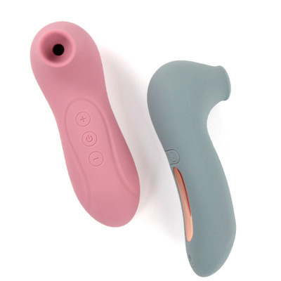 Estimulador Clitoriano Recarregável em Silicone com 10 Níveis de Pulsação - Topo Toys Essencial Velvety | Disponível em 2 Cores