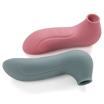 Foto 3 do produto Estimulador Clitoriano Recarregável em Silicone com 10 Níveis de Pulsação - Topo Toys Essencial Velvety | Disponível em 2 Cores