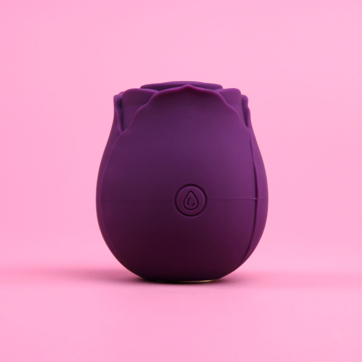 Estimulador Clitoriano Recarregável em Silicone com Formato de Rosa e 10 Modos de Pulsação - Happy Meeting | Disponível em 3 Cores - 3