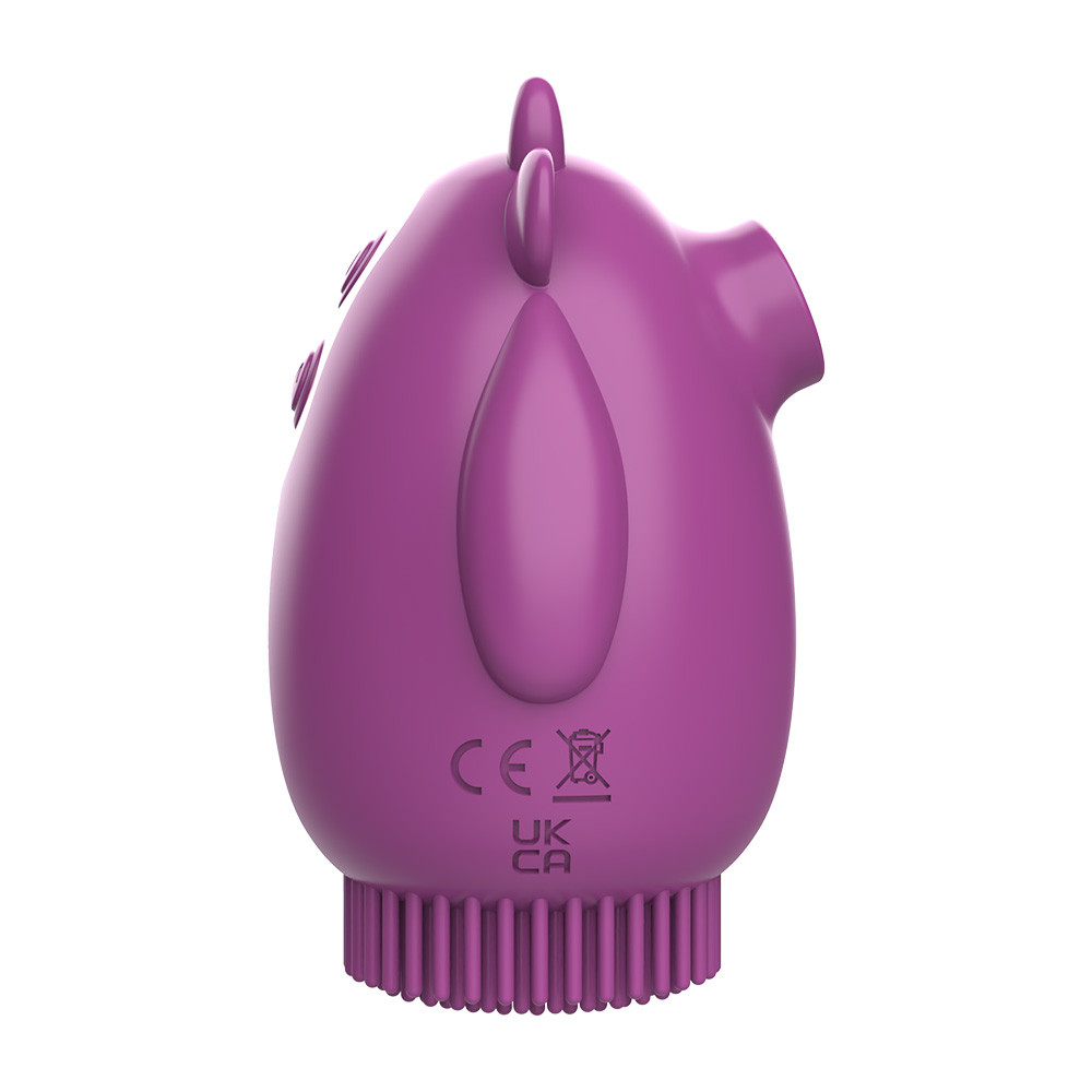 Estimulador Clitoriano Recarregável Via Cabo USB com 10 Modos de Pulsação e 10 Tipos de Vibração - Comfort | 9 x 5,5 cm | Disponível em 2 Cores - 9