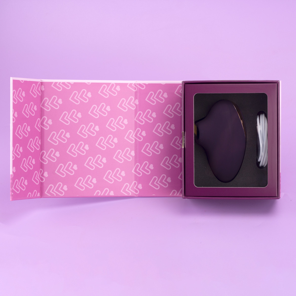 Estimulador Clitoriano em Silicone, 5 Tipos de Ondas de Pressão e Recarregável - Exclusiva Camila | 9,5 x 5,8 cm - 3