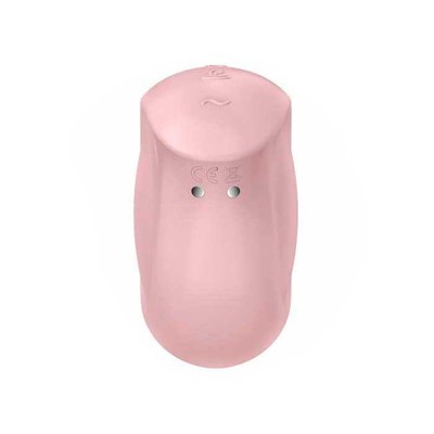 Estimulador Clitoriano em Silicone com 11 Níveis de Pulsações, 12 Modos de Vibração e Prova D'água - Satisfyer Sugar Rush | 8,4 x 3,9 cm