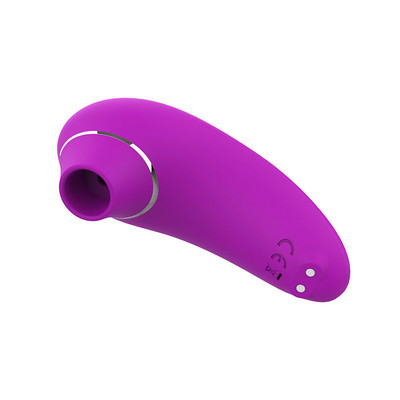 Foto 12 do produto Estimulador Clitoriano em Silicone Macio com 9 Modos de Sucção, Recarregável - Nv Toys Rita | 10 x 4,1 cm | Disponível em 2 Cores