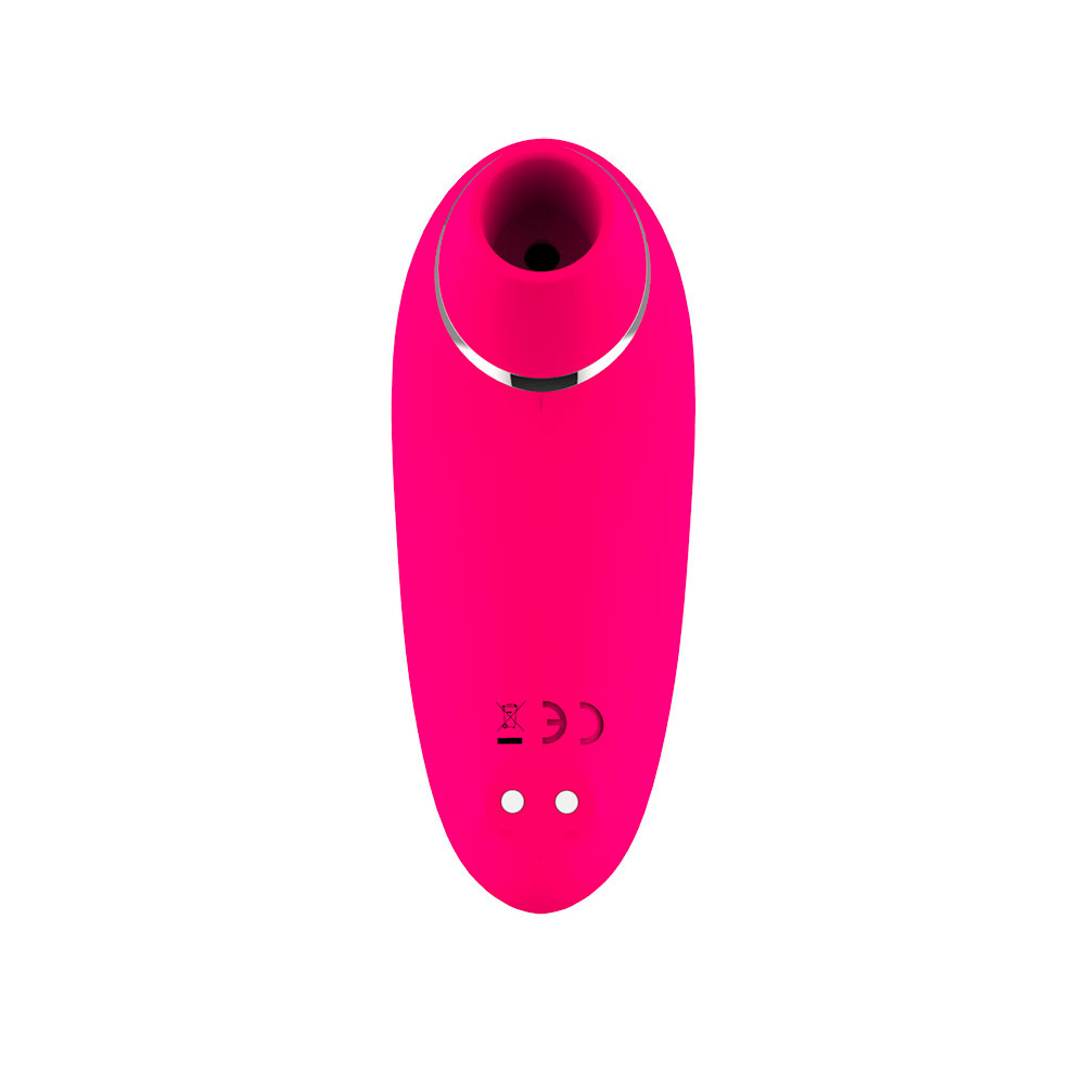 Estimulador Clitoriano em Silicone Macio com 9 Modos de Sucção, Recarregável - Nv Toys Rita | 10 x 4,1 cm | Disponível em 2 Cores - 6
