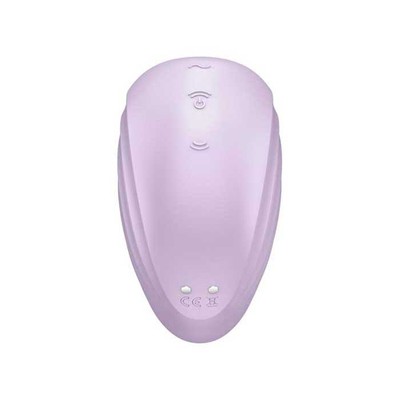Foto 2 do produto Estimulador Clitoriano em Silicone com Tecnologia Air Pulse , 11 Níveis de Pulsações, 12 Modos de Vibração e Prova D'água - Satisfyer Pearl Diver | 9,2 x 4,7 cm | Disponivel em 2 Cores