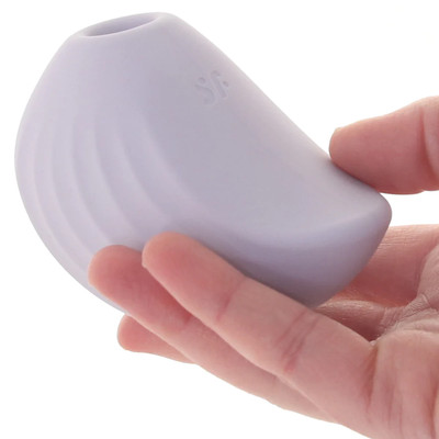 Foto 5 do produto Estimulador Clitoriano em Silicone com Tecnologia Air Pulse , 11 Níveis de Pulsações, 12 Modos de Vibração e Prova D'água - Satisfyer Pearl Diver | 9,2 x 4,7 cm | Disponivel em 2 Cores