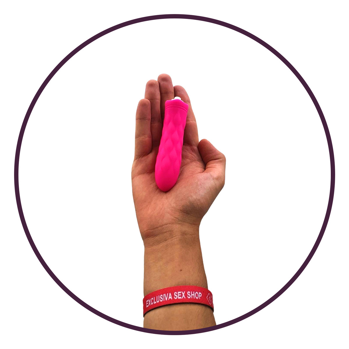 Estimulador Clitoriano em Silicone com Texturas Onduladas e Vibração Única - XXOO Pineapple - 9,6 x 2,5 cm | Disponível em 2 Cores - 5