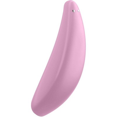 Foto 4 do produto Estimulador Clitoriano com Tecnologia de Sucção, Vibração e App - Satisfyer Curvy 3+ | 14 x 4,5 cm