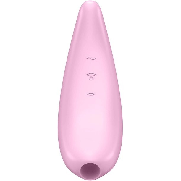 Estimulador Clitoriano com Tecnologia de Sucção, Vibração e App - Satisfyer Curvy 3+ | 14 x 4,5 cm - 2