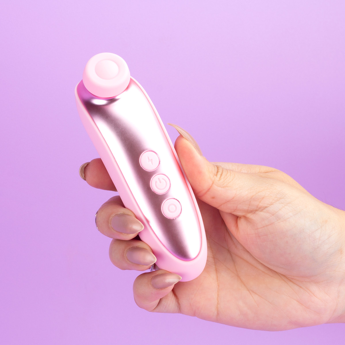 Estimulador de Clitóris com 10 Modos de Estímulos com 3 Bocais e Carregamento USB Magnético - Exclusiva Melody - 7