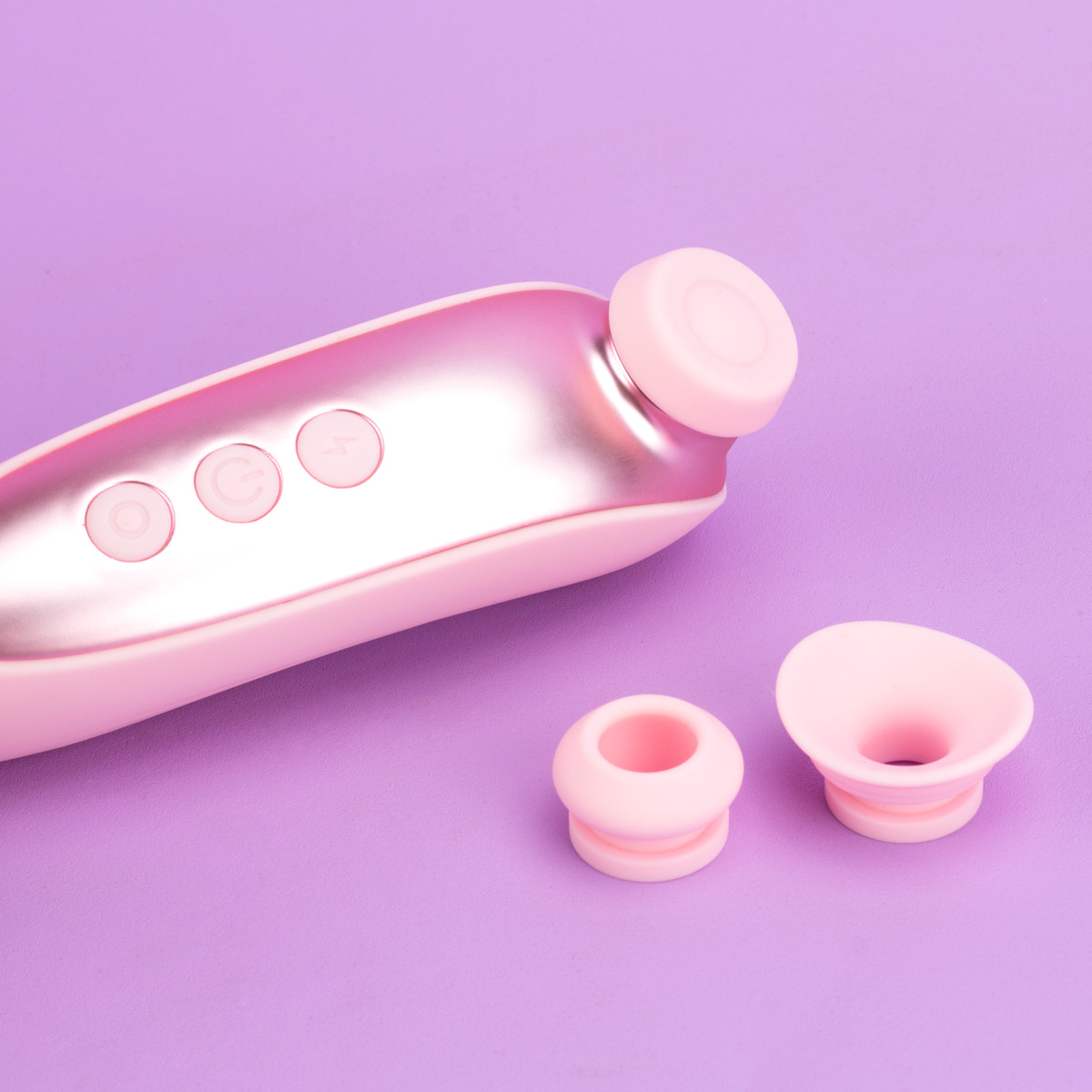 Estimulador de Clitóris com 10 Modos de Estímulos com 3 Bocais e Carregamento USB Magnético - Exclusiva Melody - 5