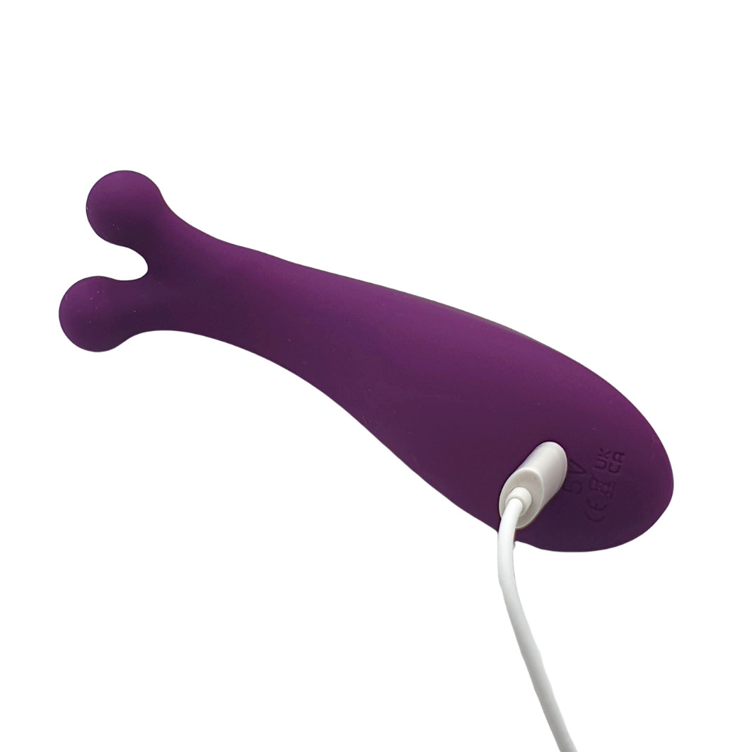 Estimulador de Clitóris com 10 Modos de Vibração, Recarregável e Resistente À Água - S-Hande Ocean Angel | Disponível em 2 Cores - 3