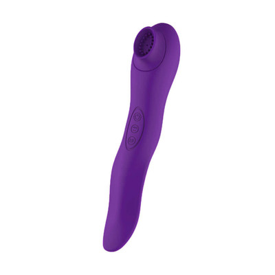 Foto 3 do produto Estimulador de Clitóris com 12 Modos de Pulsação, 12 Movimentos de Língua e Carregamento via USB Magnético - Sexy Tongue Vibrators | Disponível em 2 Cores