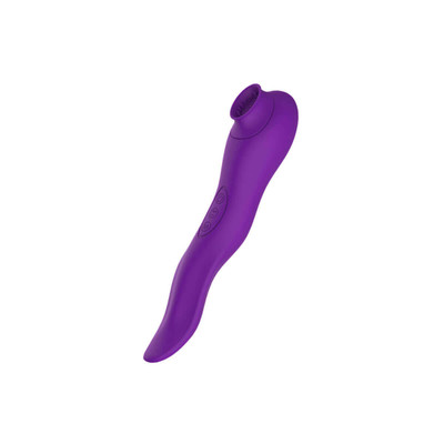 Foto 2 do produto Estimulador de Clitóris com 12 Modos de Pulsação, 12 Movimentos de Língua e Carregamento via USB Magnético - Sexy Tongue Vibrators | Disponível em 2 Cores