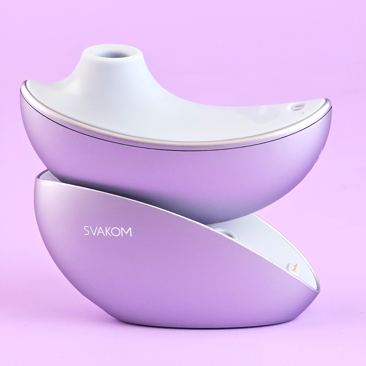 Estimulador de Clitóris com 5 Modos de Intensidade de Ondas de Pressão, Função Memória, App Control e Case Projetor Recarregável - Svakom Pulse Galaxie - 2