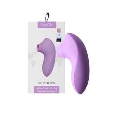 Foto 10 do produto Estimulador de Clitóris com 5 Modos de Intensidade de Ondas de Pressão, Carregamento Via USB Magnético e App Interativo - Svakom Pulse Lite Neo | Disponível em 3 Cores