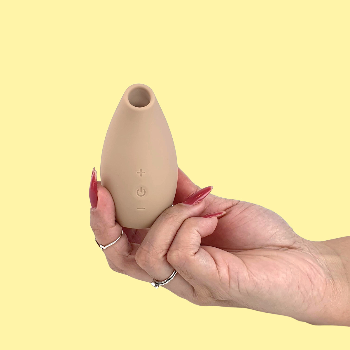 Estimulador de Clitóris com 9 Modos de Pulsação, Recarregável e Resistente à Água - Intt Toys Clit On Me | Disponível em 3 Cores - 6