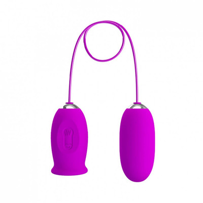 Foto 8 do produto Estimulador de Clítoris com Cápsula Vibratória, 12 Modos de Vibração e 3 Movimentos de Língua - Pretty Love Daisy | Disponível em 2 Cores