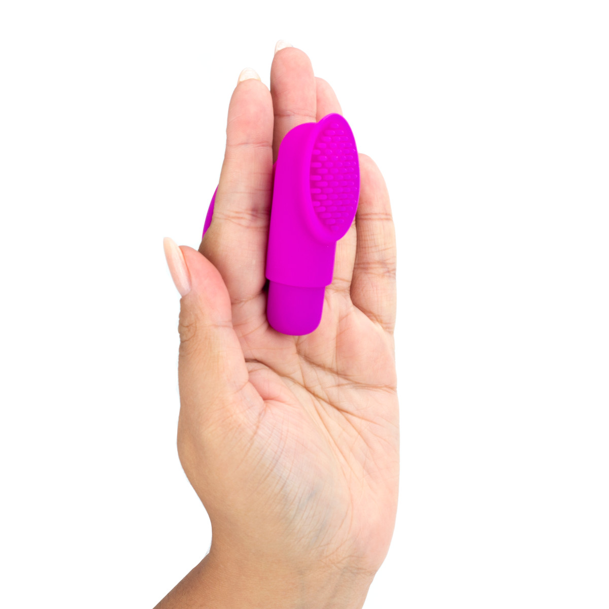 Dedeira com Cerdas Estimuladoras e Cápsula com 12 Modos de Vibração e Recarregável - Pretty Love Freda | 5,8 x 2,4 cm - 5