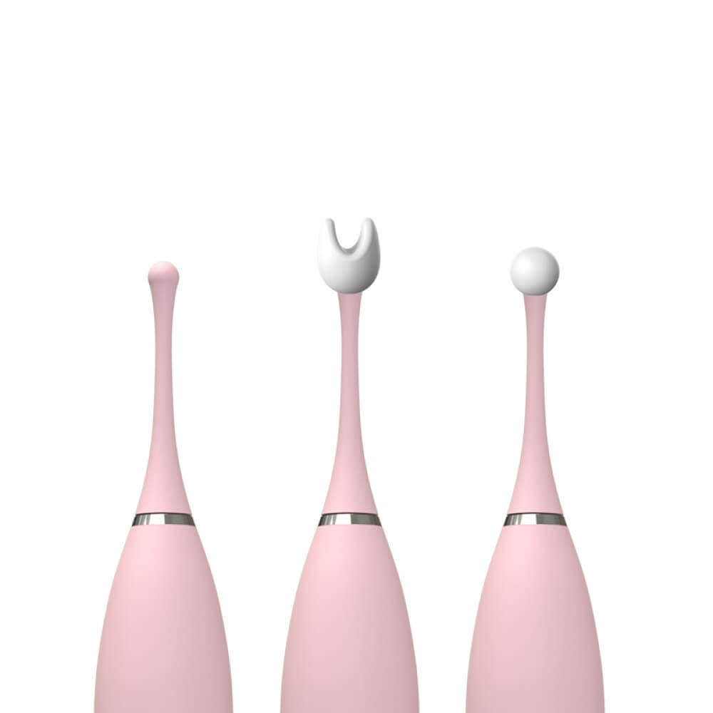 Estimulador de Clítoris Feito em Silicone com 5 Modos de Vibração Recarregável via Magnetismo - Kistoy C King - 19 x 2,7 cm | Disponível em 2 Cores - 9