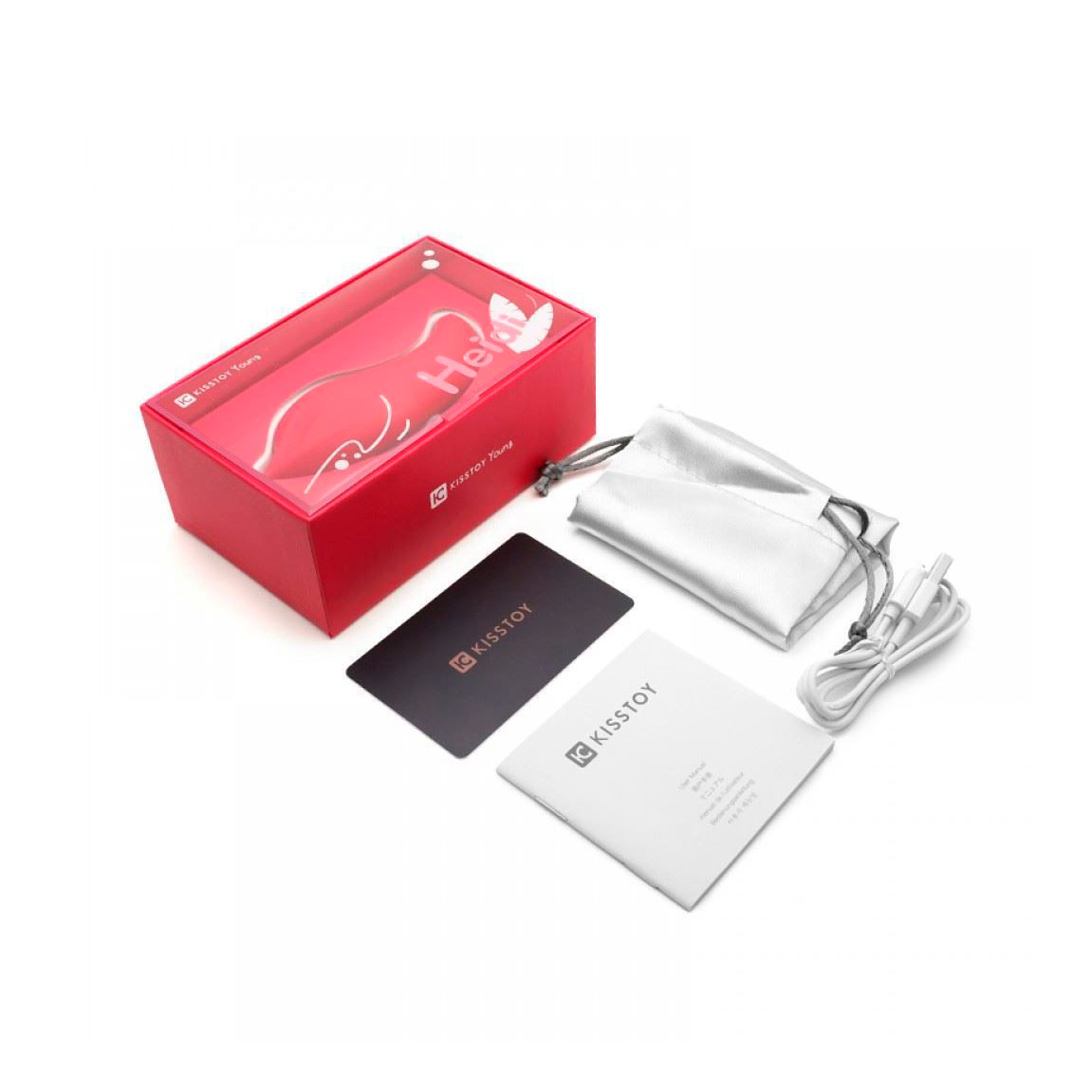 Estimulador de Clítoris Feito em Silicone com Formato de Golfinho Recarregável - Kisstoy Young Heidi | 10,6 x 3,9 cm - 2