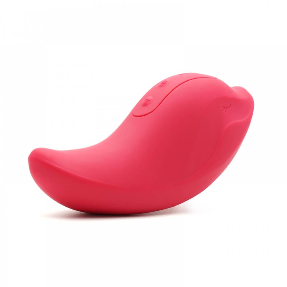 Estimulador de Clítoris Feito em Silicone com Formato de Golfinho Recarregável - Kisstoy Young Heidi | 10,6 x 3,9 cm - 4