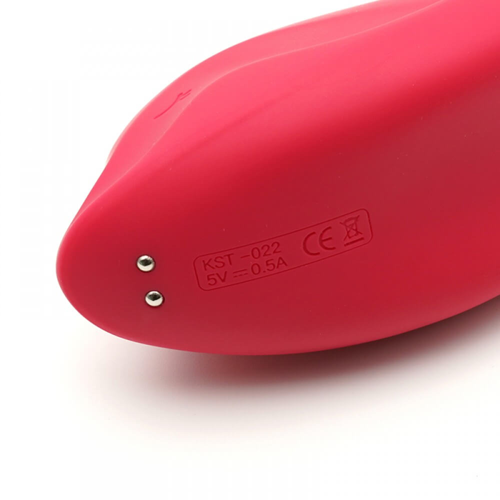 Estimulador de Clítoris Feito em Silicone com Formato de Golfinho Recarregável - Kisstoy Young Heidi | 10,6 x 3,9 cm - 6