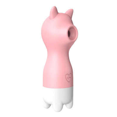 Estimulador de Clitóris em Forma de Gatinho com 10 Modos de Pulsação e Carregamento via USB - Pink Cat | 10,7 x 3,8 cm