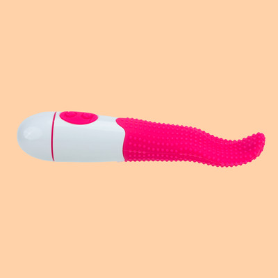 Foto 3 do produto Estimulador de Clitóris em Forma de Língua com Nódulos Massageadores, 30 Modos de Vibração e Recarregável - Female Vibrator Língua Mágica | Disponível em 2 Cores