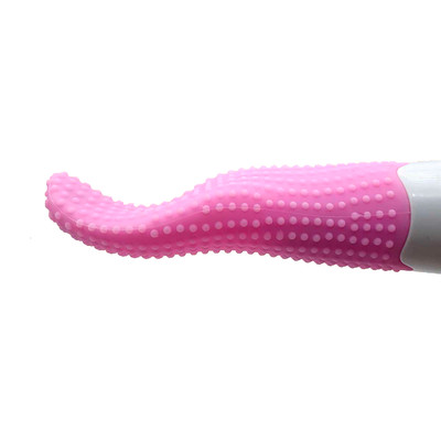 Foto 6 do produto Estimulador de Clitóris em Forma de Língua com Nódulos Massageadores, 30 Modos de Vibração e Recarregável - Female Vibrator Língua Mágica | Disponível em 2 Cores