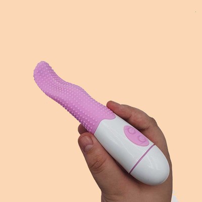 Estimulador de Clitóris em Forma de Língua com Nódulos Massageadores, 30 Modos de Vibração e Recarregável - Female Vibrator Língua Mágica | Disponível em 2 Cores
