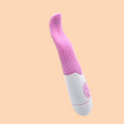 Foto 4 do produto Estimulador de Clitóris em Forma de Língua com Nódulos Massageadores, 30 Modos de Vibração e Recarregável - Female Vibrator Língua Mágica | Disponível em 2 Cores