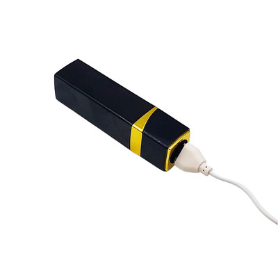 Foto 6 do produto Estimulador de Clitóris no Formato de Batom com 2 Capas, 10 Modos de Vibração e Resistencia à Água - SI | 2,7 x 1,2 cm