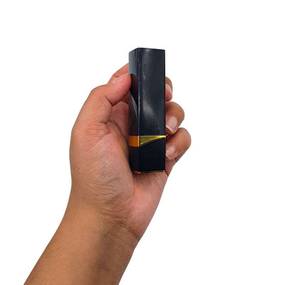 Foto 7 do produto Estimulador de Clitóris no Formato de Batom com 2 Capas, 10 Modos de Vibração e Resistencia à Água - SI | 2,7 x 1,2 cm