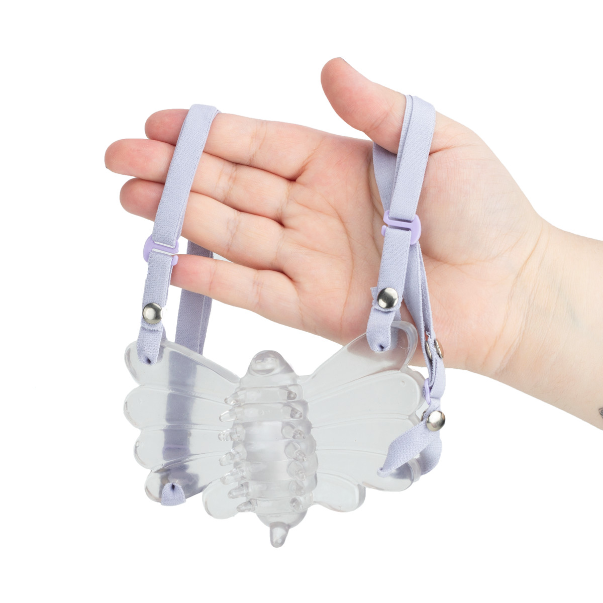 Estimulador de Clitóris no Formato de Borboleta com Cerdas Estimuladoras, Vibração Multivelocidade e Controle Remoto com Fio - Borboleta Mágica Adão & Eva | Disponível em 3 Cores - 8