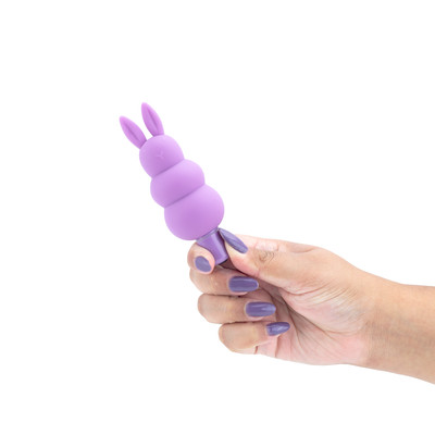Estimulador de Clitóris no Formato de Coelho com 7 Modos de Vibração - Aphrodisia Honey Bunny Vibe | 8,5 x 4 cm | Disponível em 2 Cores