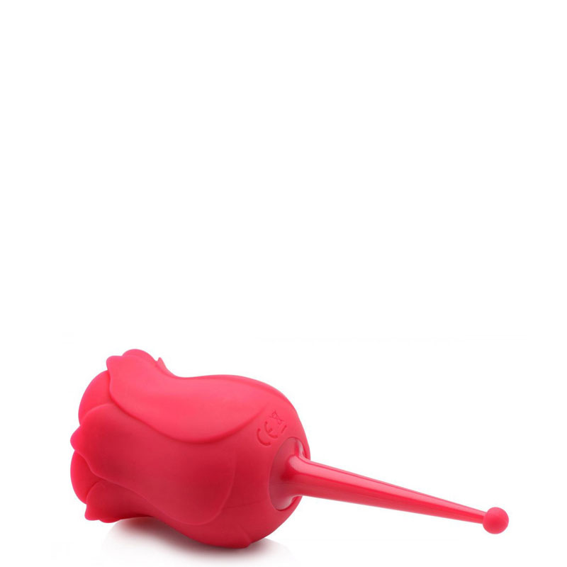 Estimulador de Clitóris Recarregável em Formato de Flor com 7 Modos de vibrações e 5 Modos de Pulsação - 3R Import | 15 x 5,5 cm - 4