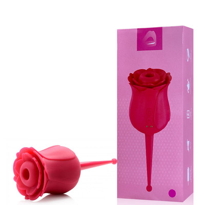 Estimulador de Clitóris Recarregável em Formato de Flor com 7 Modos de vibrações e 5 Modos de Pulsação - 3R Import | 15 x 5,5 cm