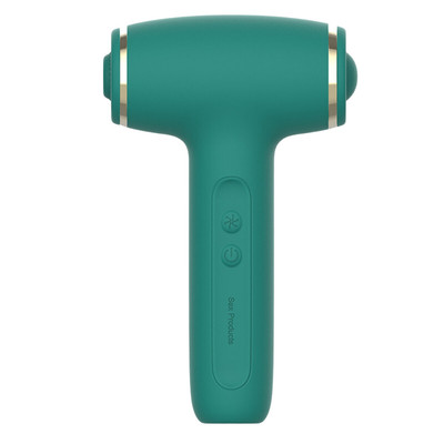 Estimulador de Clitóris no Formato de Secador em Silicone, 10 Modos de Pulsação, 10 Tipos de Sucção e Recarregável - Ny Toys Dirce | 15,5 x 4,7