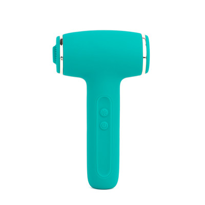 Foto 4 do produto Estimulador de Clitóris no Formato de Secador em Silicone, 10 Modos de Pulsação, 10 Tipos de Sucção e Recarregável - Ny Toys Dirce | 15,5 x 4,7