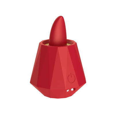 Foto 2 do produto Estimulador de Clitóris com Língua Rotativa em 5 Níveis, Recarregável - YouVibe | 3,5 x 2 cm