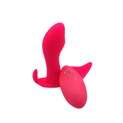 Foto 7 do produto Vibrador Estimulador de Clitóris e Ponto G Recarregável com 10 Modos de Vibrações e Controle Remoto Sem Fio - Vip Mix | Disponível em 2 Cores