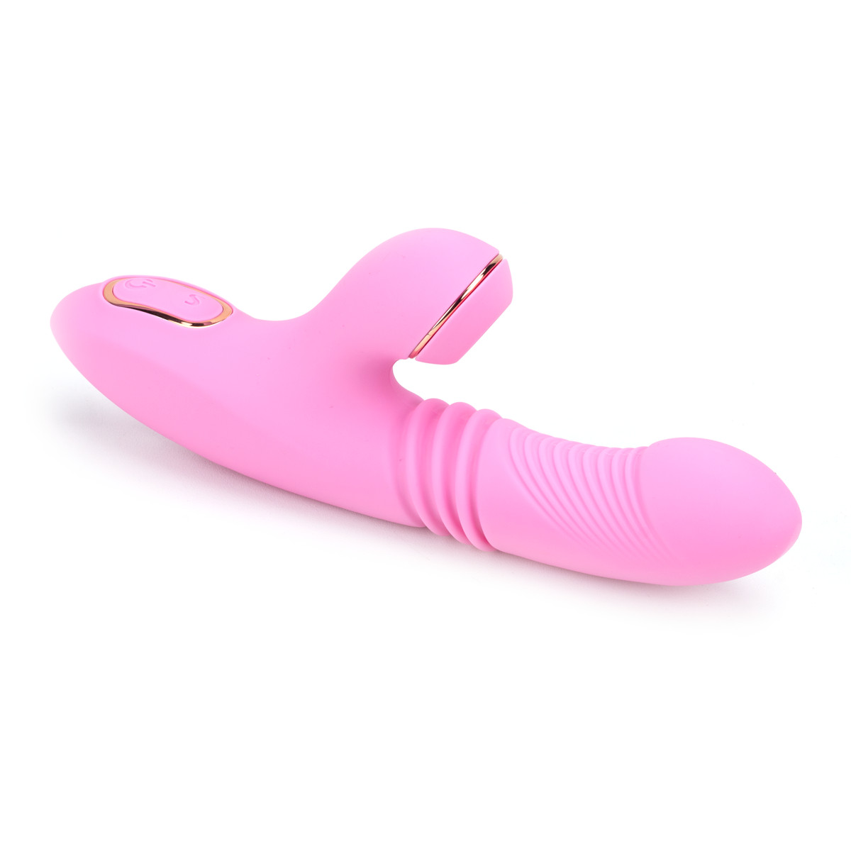 Vibrador Ponto G e Clitóris em Silicone Movimentos de Vai e Vem, Rotação, Vibração, 7 Modos de Sucção e Função Aquecimento - Dibe Sex Massager Olivia | Disponível em 2 Cores - 3