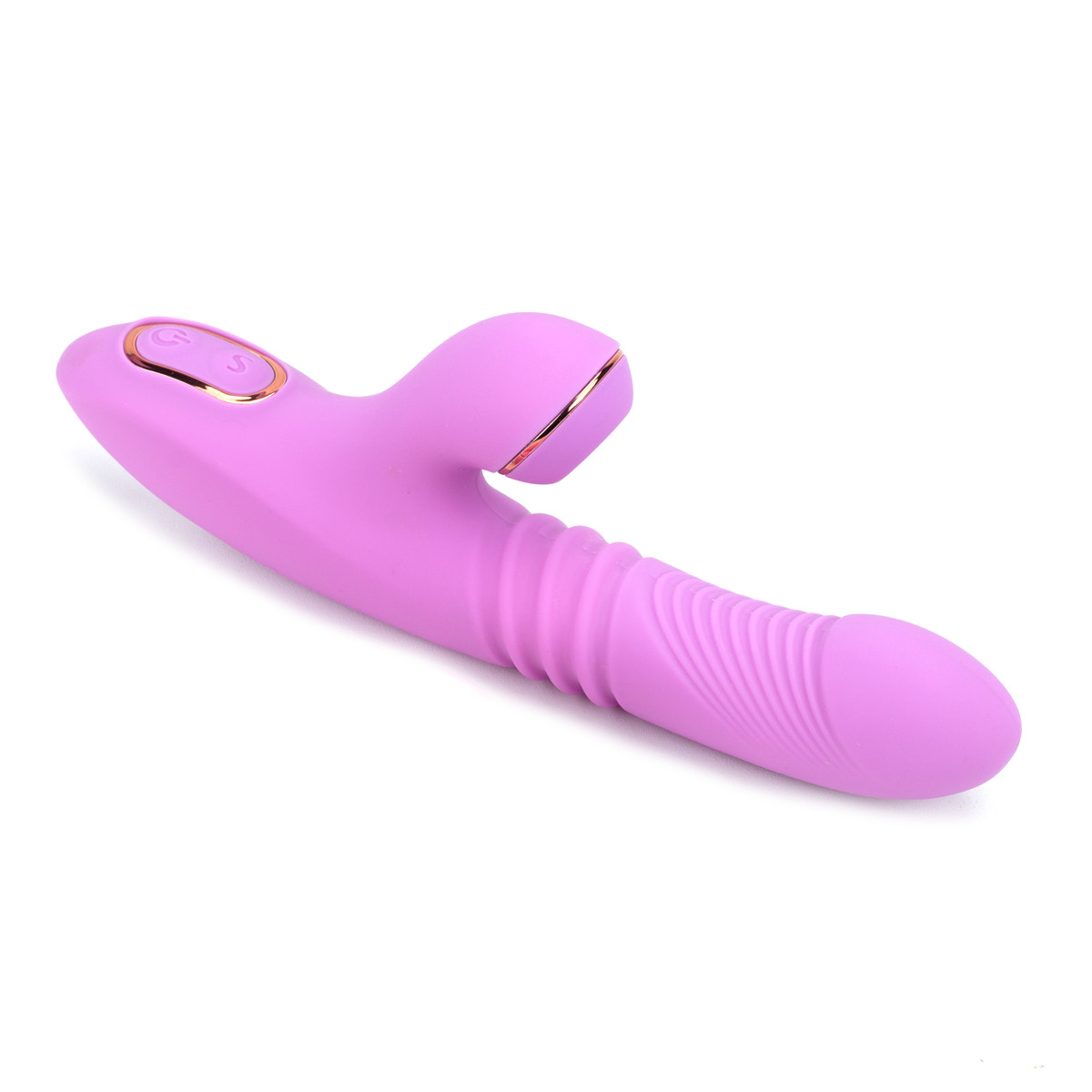 Vibrador Ponto G e Clitóris em Silicone Movimentos de Vai e Vem, Rotação, Vibração, 7 Modos de Sucção e Função Aquecimento - Dibe Sex Massager Olivia | Disponível em 2 Cores - 5