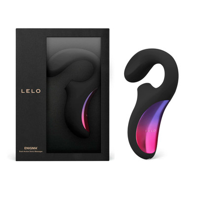 Foto 7 do produto Estimulador de Clitóris e Ponto G em Silicone Cirúrgico com 8 Modos de Vibração e Carregamento via Cabo USB - Lelo Enigma | Disponível em 2 Cores